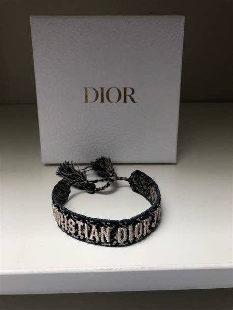 dior sterling silver bracelet|christian dior studded friendship bracelet.